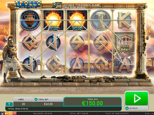 Игровой автомат Apollo God of the Sun - крупные победы в онлайн казино Вулкан Гранд
