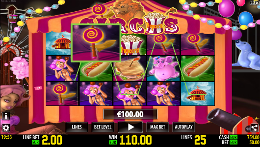 Игровой автомат Circus HD - роскошные выигрыши на официальный сайт Вулкан Платинум казино