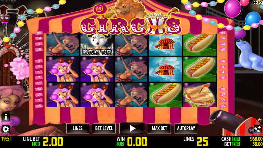 Игровой автомат Circus HD - роскошные выигрыши на официальный сайт Вулкан Платинум казино
