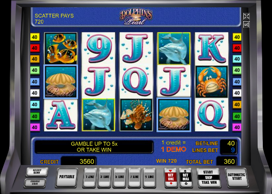Игровой автомат Dolphins Pearl - несметные сокровища в Вулкан 24 казино