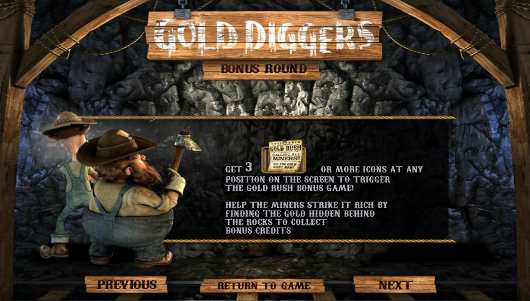 Игровой автомат Gold Diggers - доверься золотодобытчикам казино Вулкан