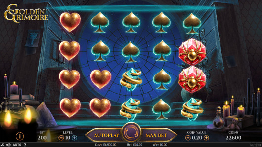 Игровой автомат Golden Grimoire - крупные выигрыши ждут игроков в онлайн казино