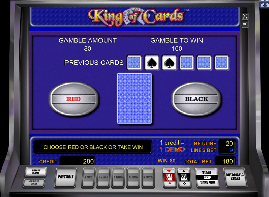 Игровой автомат King of Cards - загадка карточного короля в казино Фреш