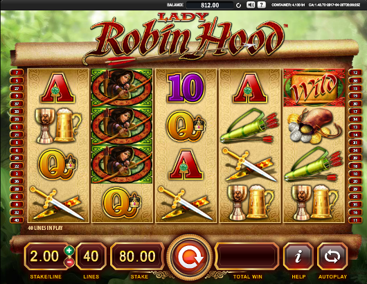 Игровой автомат Lady Robin Hood - испытай фортуну в Вулкан 24 казино