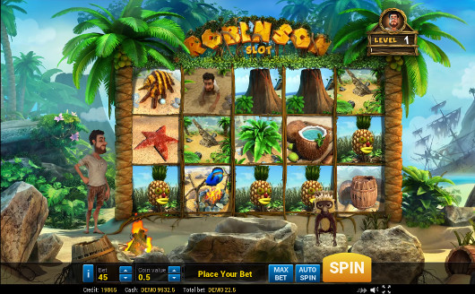 Игровой автомат Robinson - играть выгодно в онлайн казино Вулкан