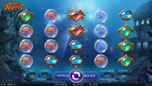 Игровой автомат Secrets of Atlantis - играть бесплатно онлайн в Вулкан 777 казино