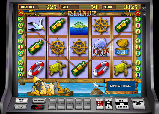 Игровой слот Island 2 - обязательно попробуй игровые автоматы Вулкан