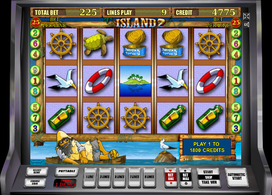 Игровой слот Island 2 - обязательно попробуй игровые автоматы Вулкан