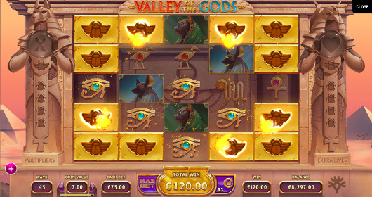 Игровой слот Valley of The Gods - на cazinoclubvulkan.co Вулкан играй на деньги в автоматы