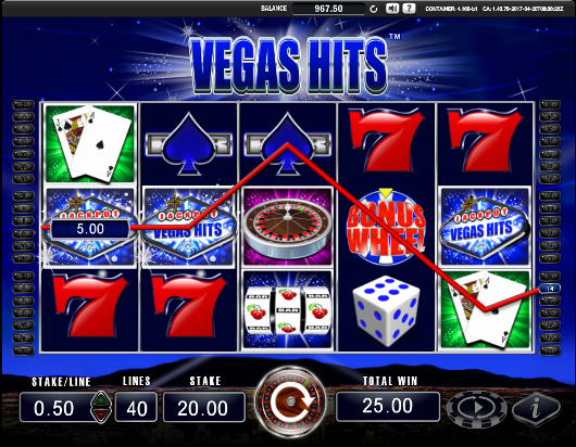 Игровой слот Vegas Hits - выигрывай в игровые автоматы Вулкан Делюкс
