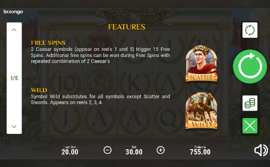Побеждай по крупному в слоте Age of Caesar в казино Вулкан Делюкс - официальный сайт