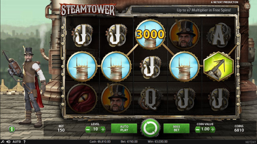 Побеждай в щедром автомате Steam Tower в казино Джойказино - официальный сайт клуба